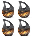 Beautiful Galaxy Decorative Funeral Urn - Burial Urns For Adult Human Ashes