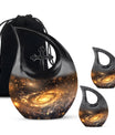 Beautiful Galaxy Decorative Funeral Urn - Burial Urns For Adult Human Ashes