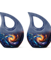 Galaxy Keepsake Urn Large Funeral, Ashes Urn For Ashes