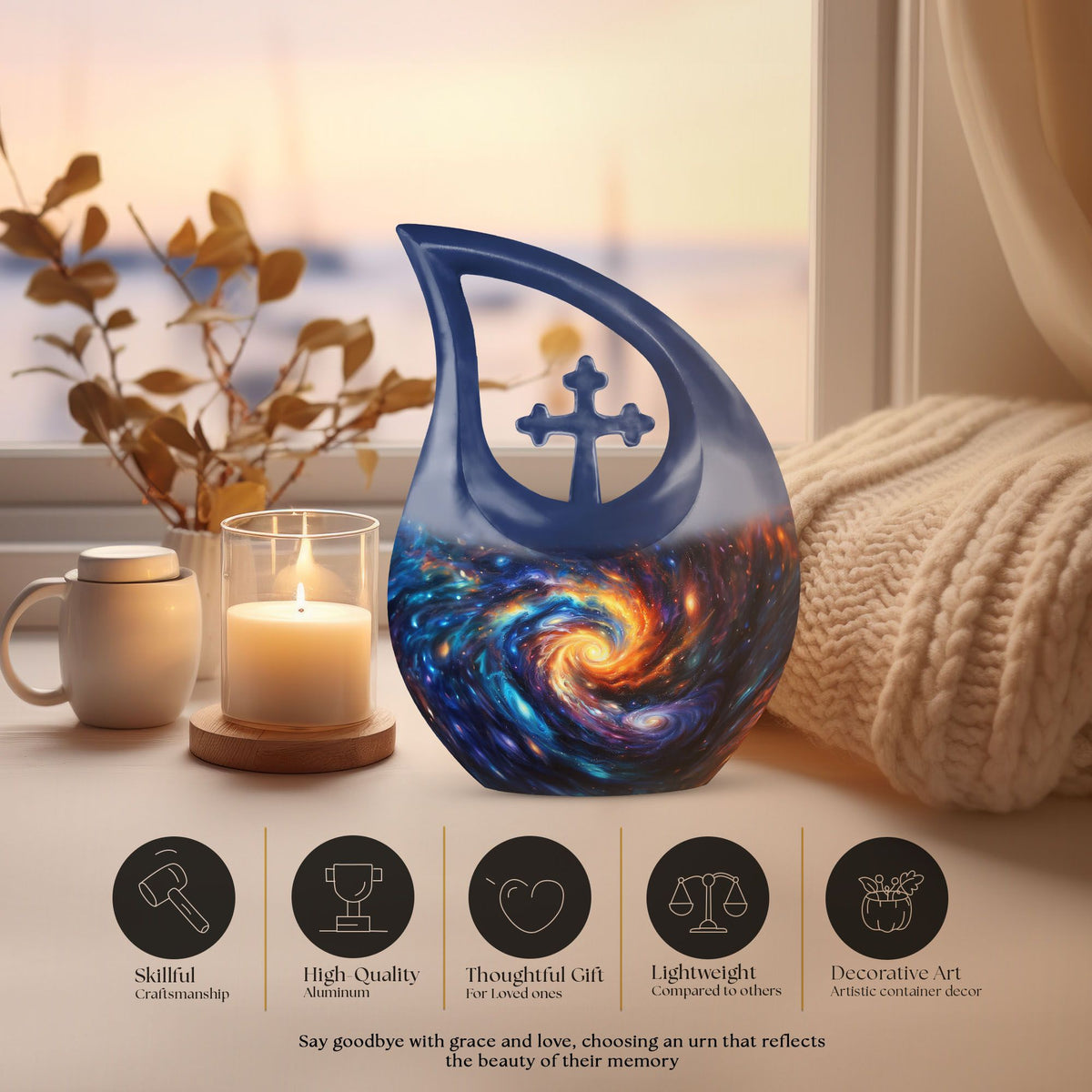 10-inch Galaxy Urn 