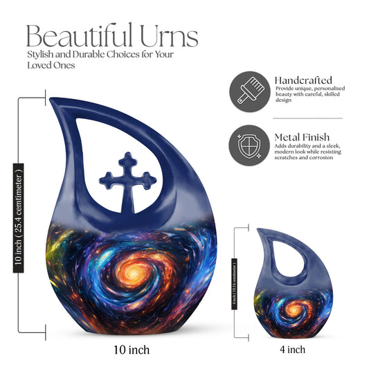 10 Inch Galaxy Urn 