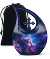 Galaxy Theme Large Urn 10 Inch