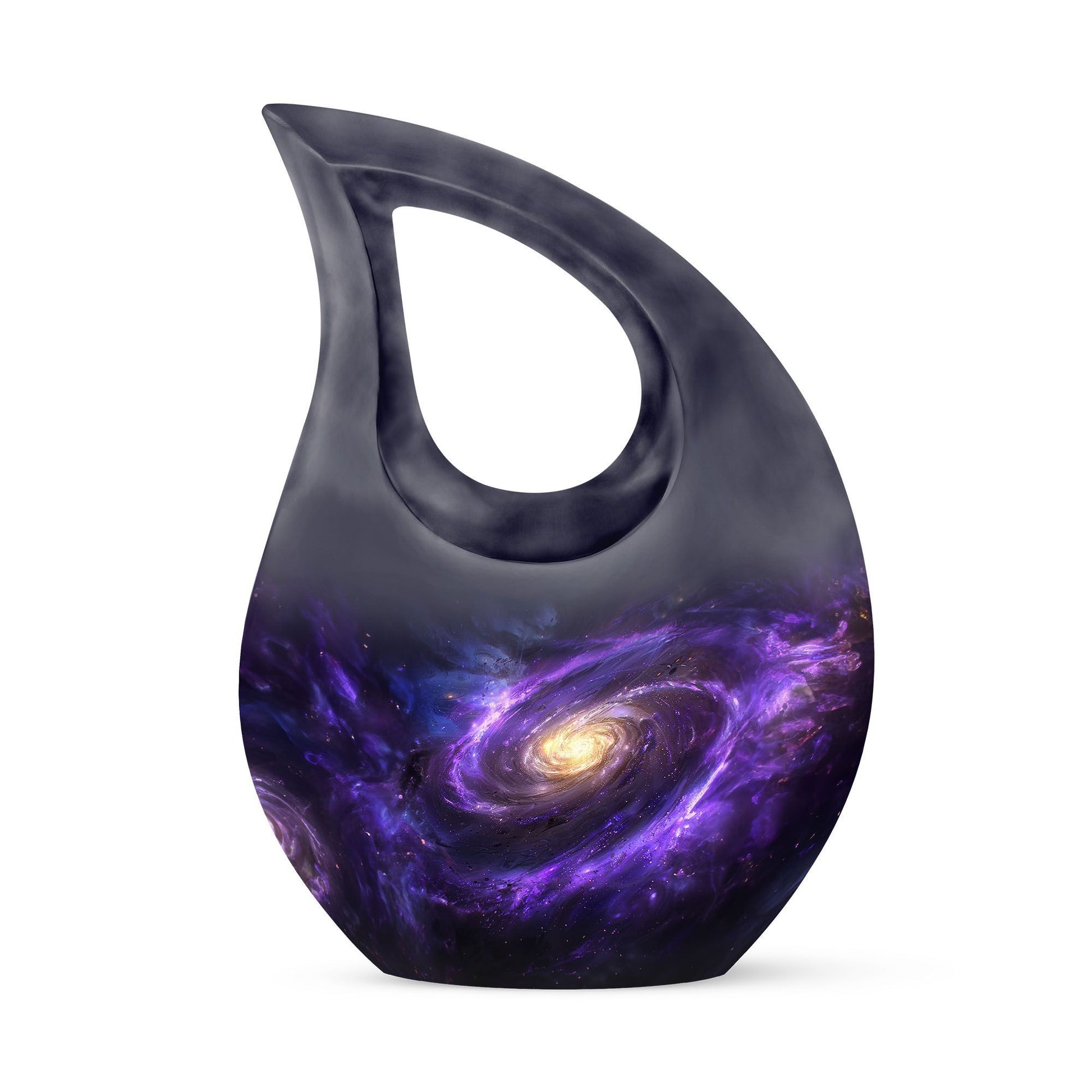 10-inch Galaxy Urn with Cross Drop design, 