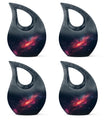 Galaxy Theme 3 Inch Keepsake Pack of 4