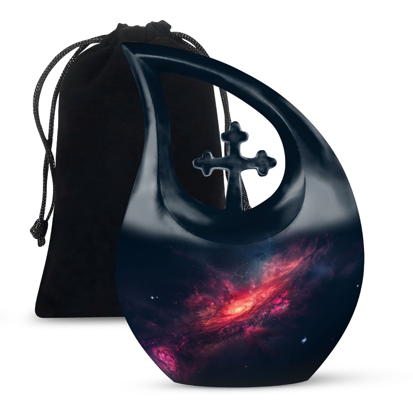 Galaxy Theme Large Urn 10 Inch