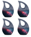 Galaxy Theme 3 Inch Keepsake Pack of 4