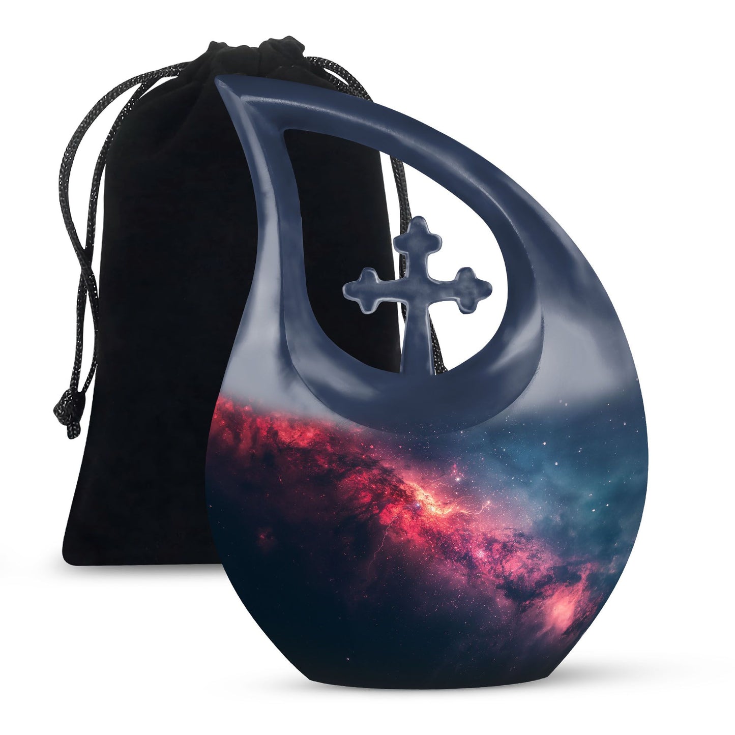 Galaxy Theme Large Urn 10 Inch