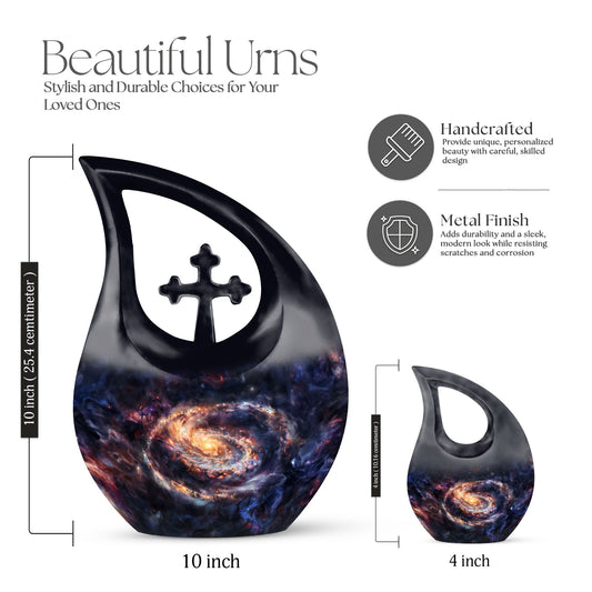 10 Inch Galaxy Urn 