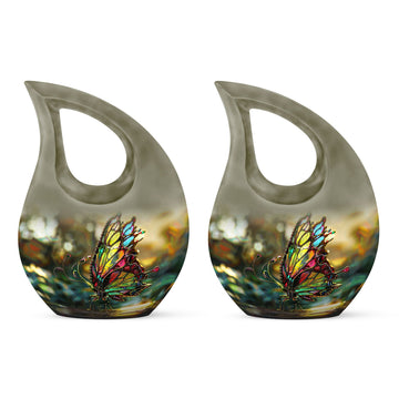 Small Urn Set of 2 -3