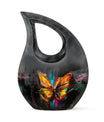 10-inch Cross Drop Butterfly Urn, Customizable Aluminium Urn for Dad's ashes