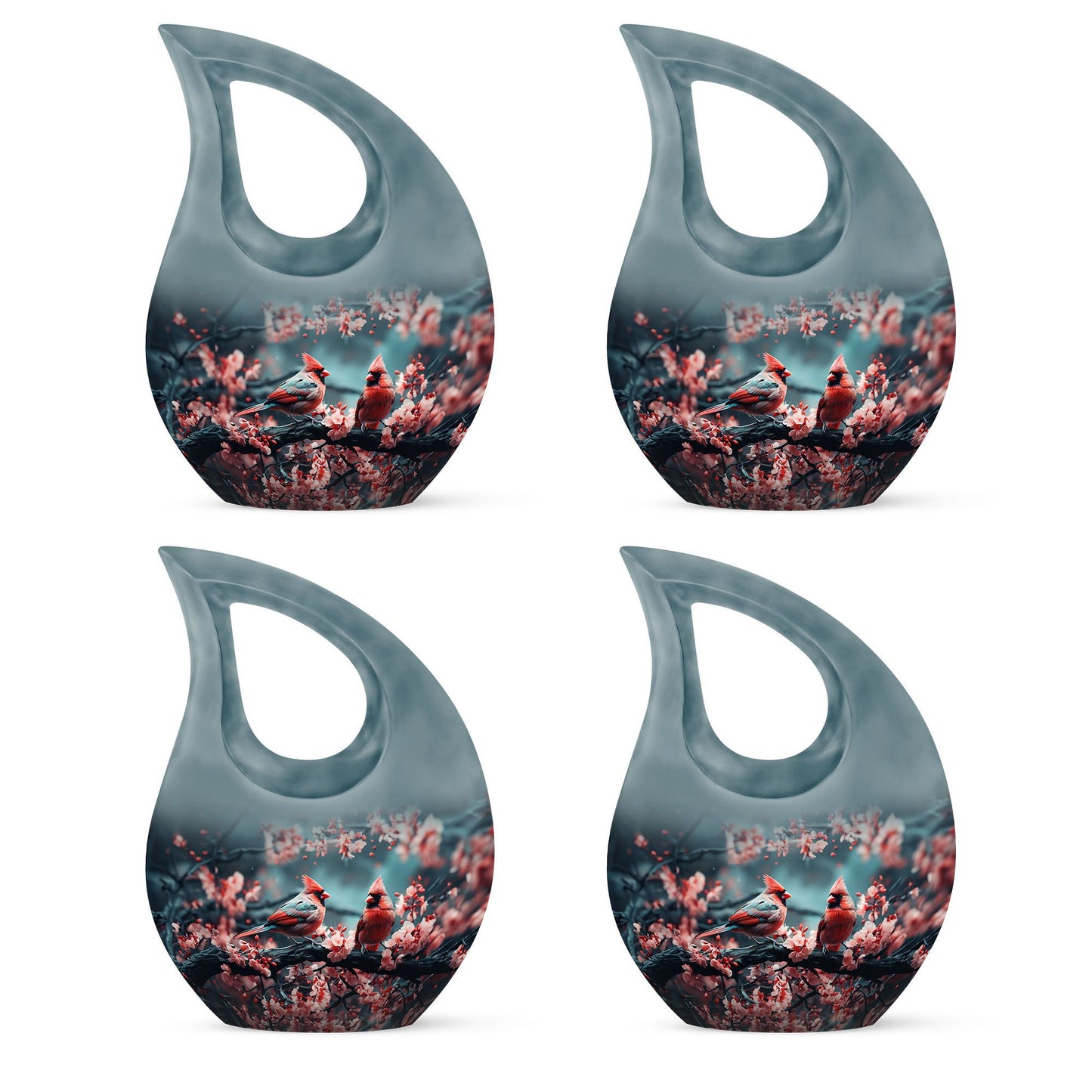 Butterfly urn with Cross Drop design 