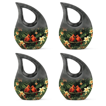10-inch Cardinal Bird urn from Urns 