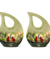 Cardinal Bird Theme 3 Inch Keepsake Pack of 2