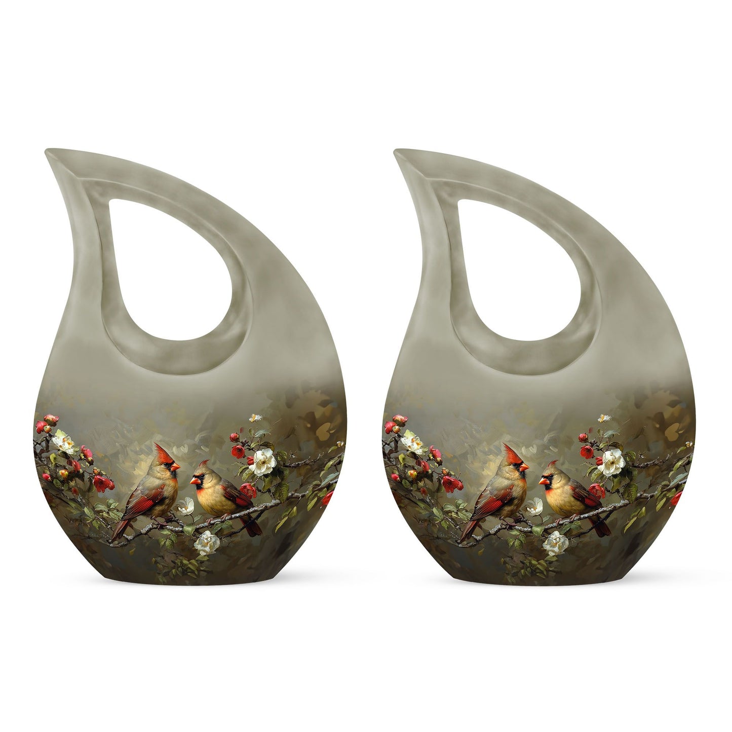 Cardinal Bird Theme 3 Inch Keepsake Pack of 2