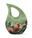 Cardinal Bird urn