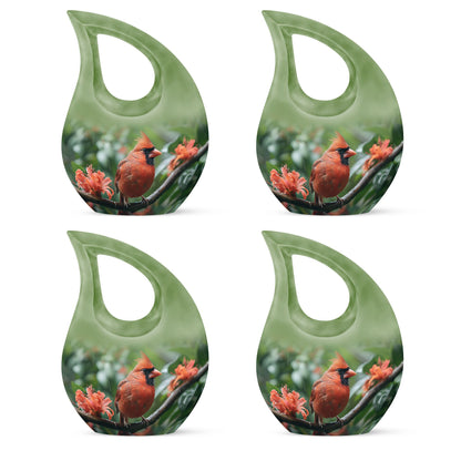 Cardinal Bird urn