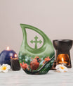 Cardinal Bird urn