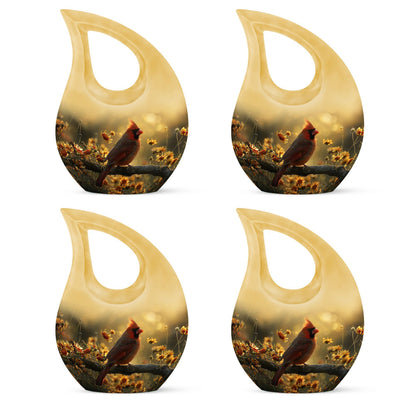 Cardinal Bird urn