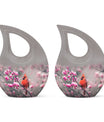 Cardinal Bird Theme 3 Inch Keepsake Pack of 2