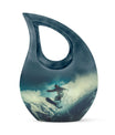 10-inch Snowboarding Urn