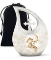 Dragons Theme Large Urn 10 Inch