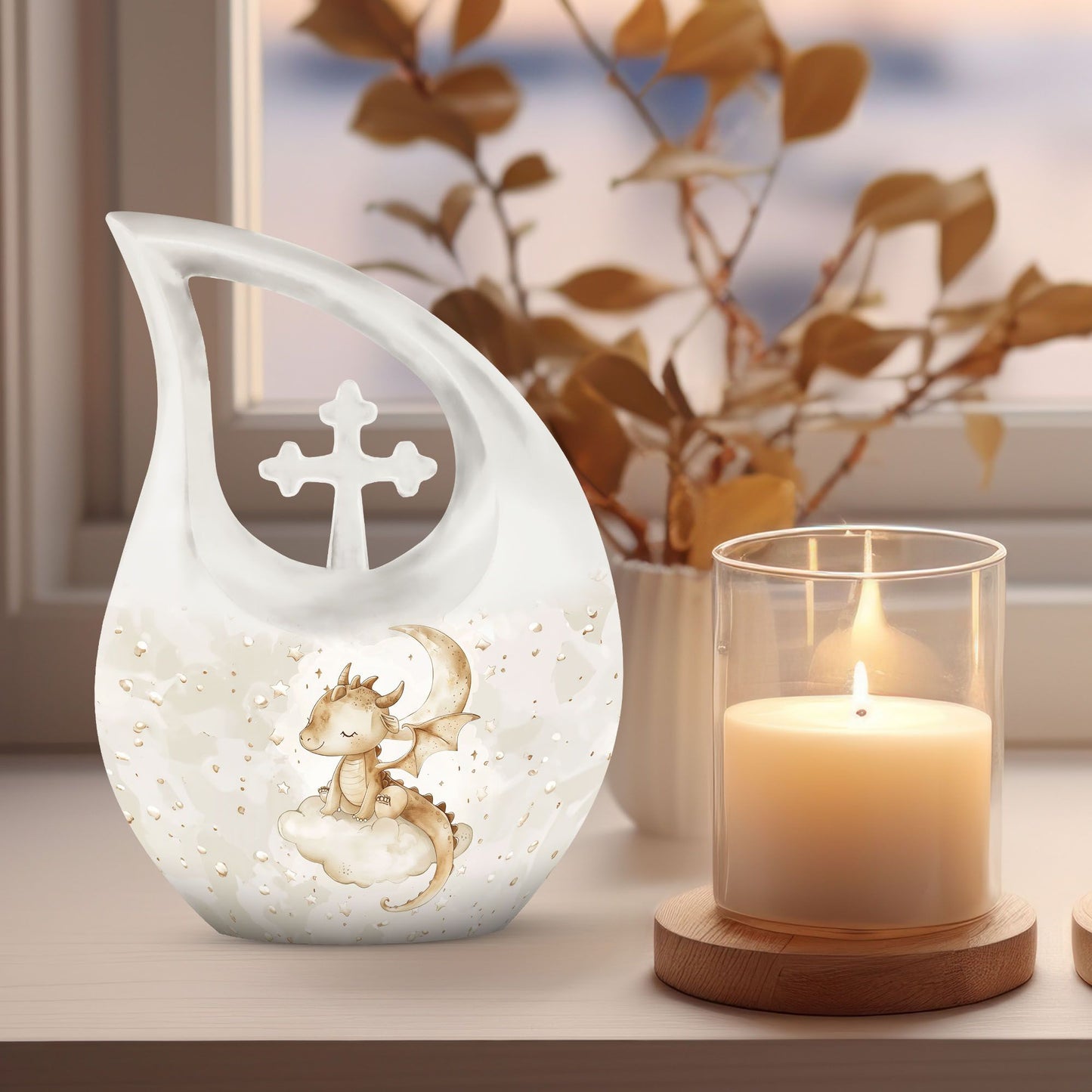 10-inch Dragons Urn