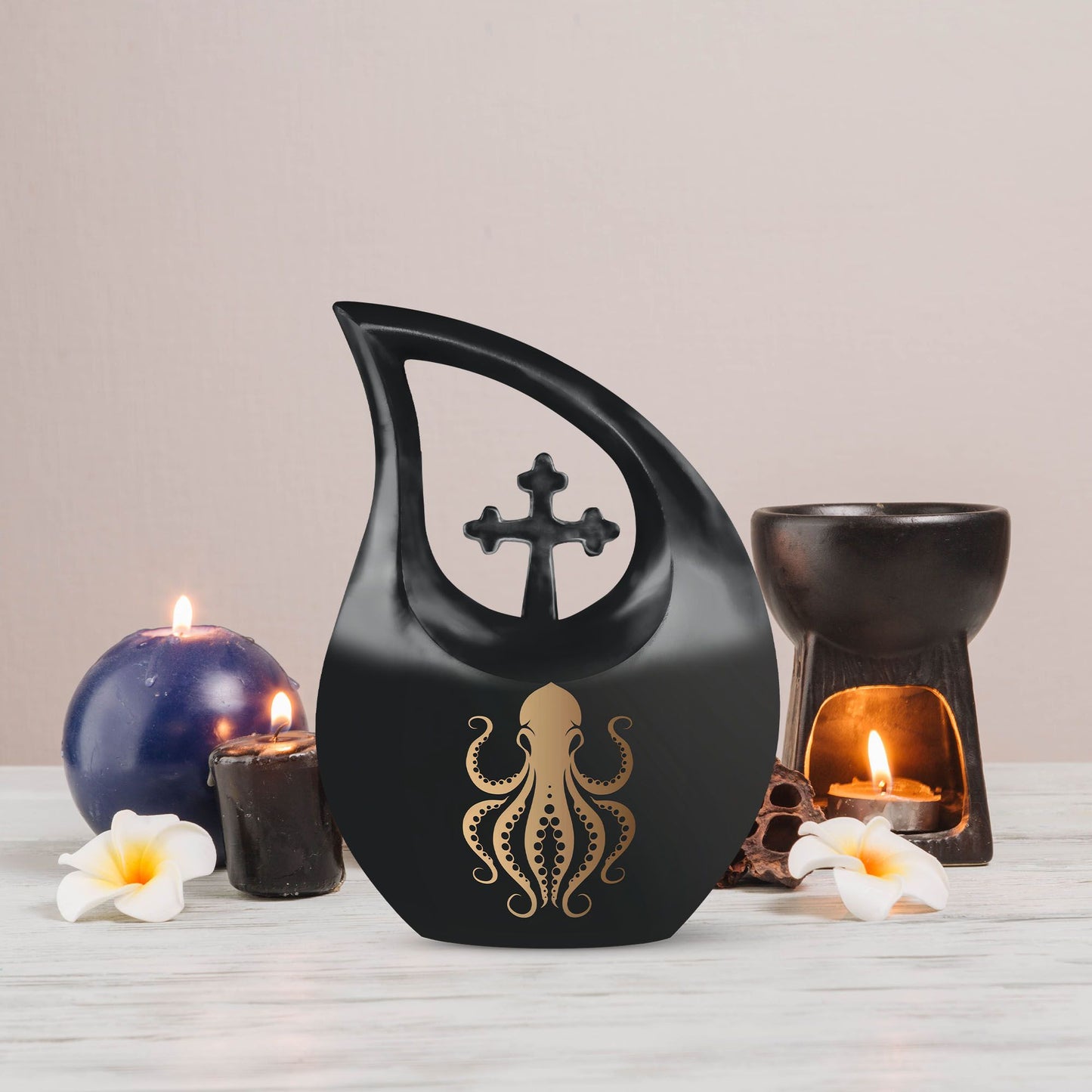 10-inch Octopus Urn