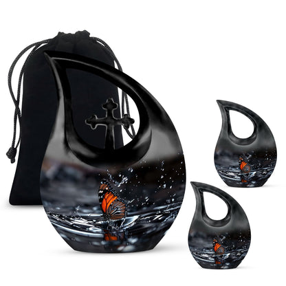 10-inch Butterfly Urn