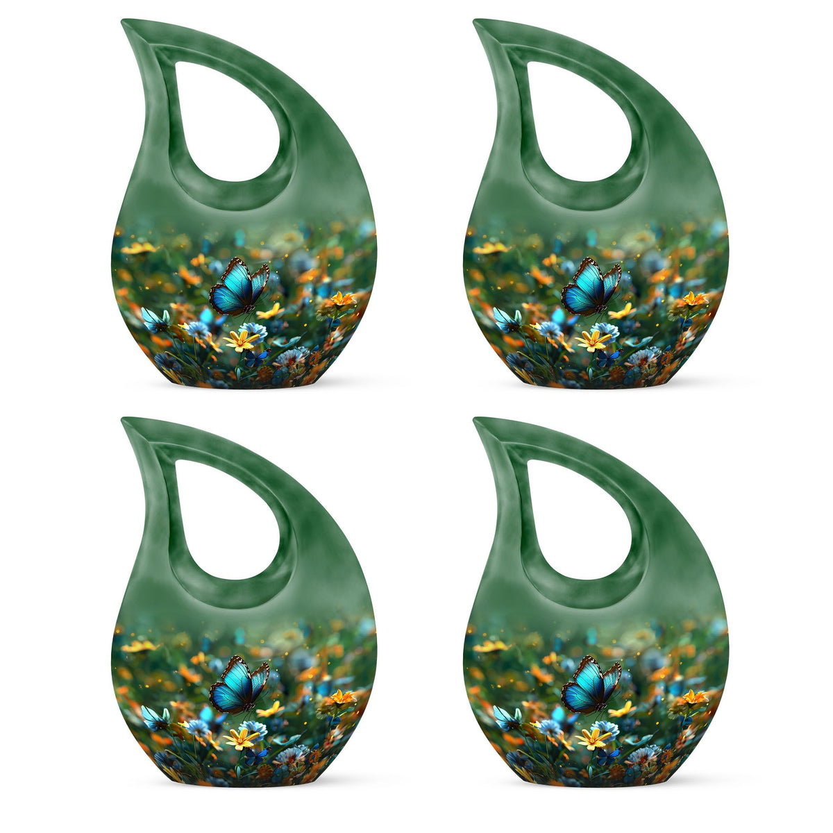 Butterfly Theme 3 Inch Keepsake Pack of 4