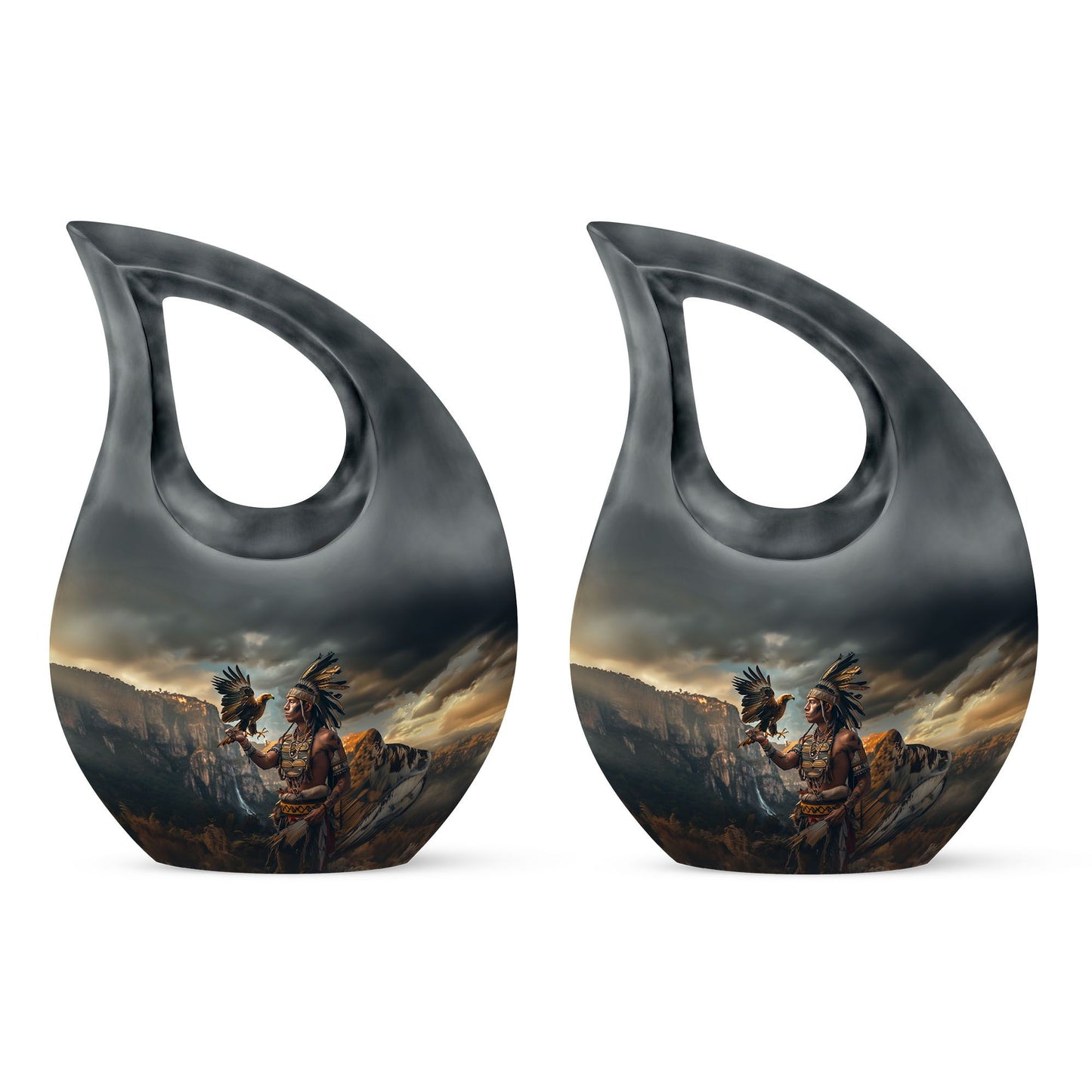 Tribe Man Theme 3 Inch Keepsake Pack of 2