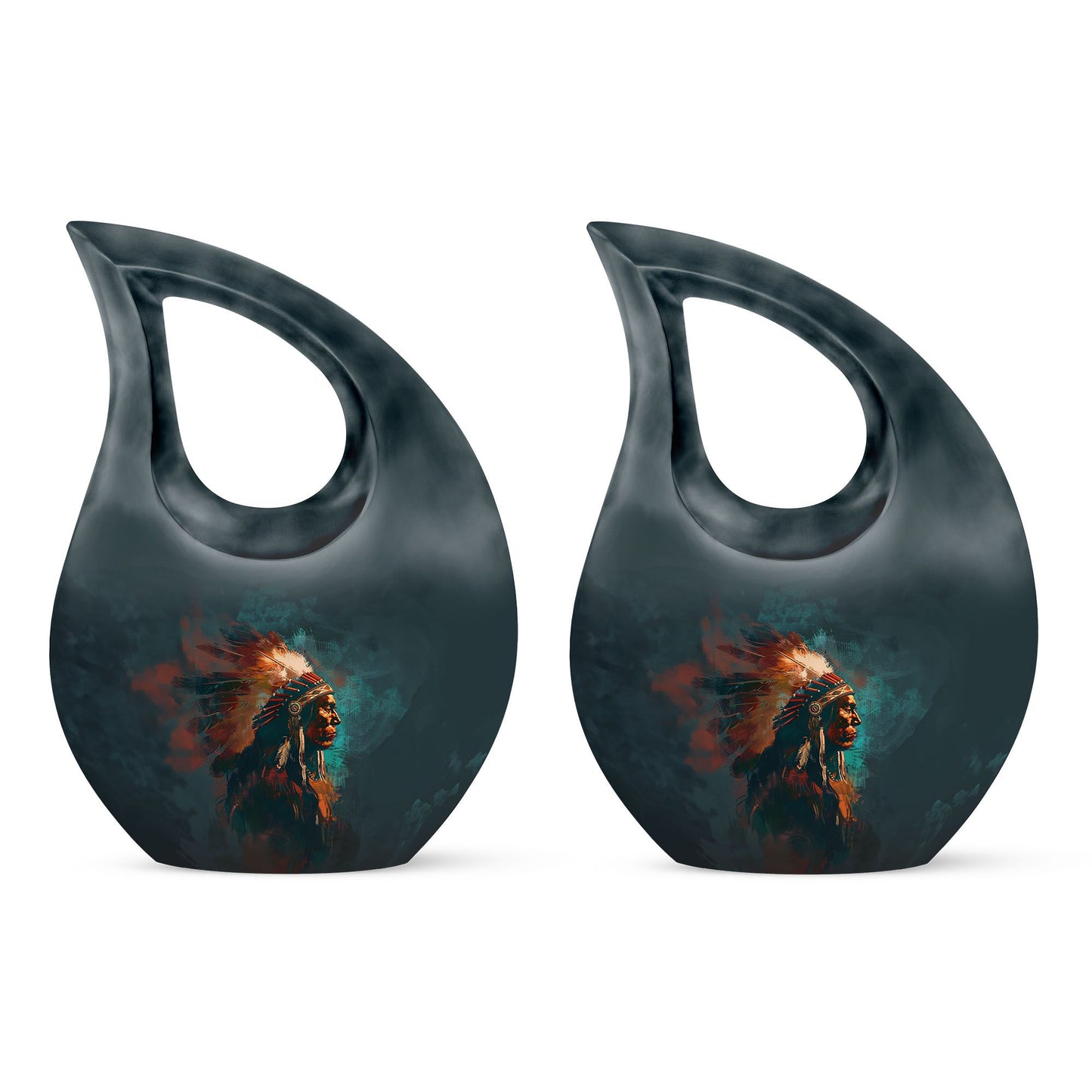 Tribe Man Theme 3 Inch Keepsake Pack of 2