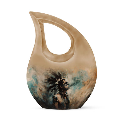Tribe Man Theme 3 Inch Keepsake