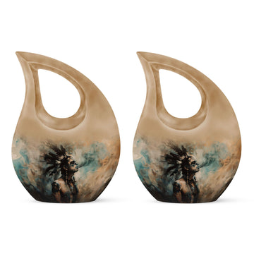 Small Urn Set of 2 -3