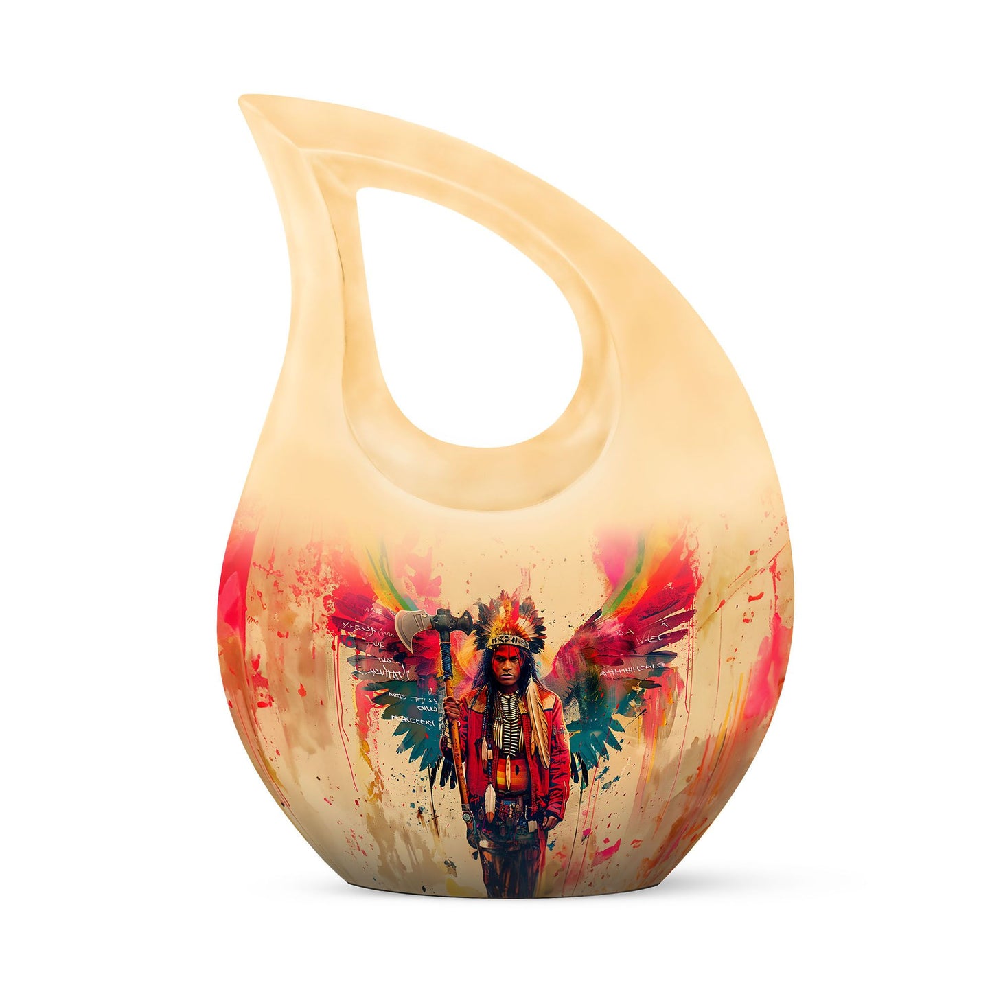 Tribe Man Theme 3 Inch Keepsake
