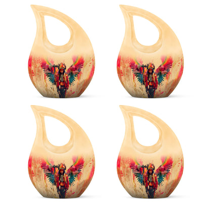 Tribe Man Theme 3 Inch Keepsake Pack of 4