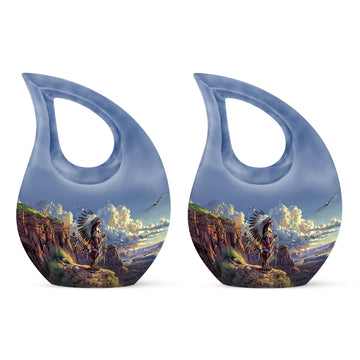 Small Urn Set of 2 -3