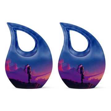 Small Urn Set of 2 -3