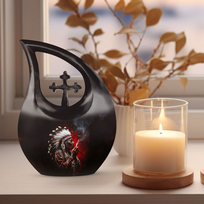 10-inch Tribe Man Urn