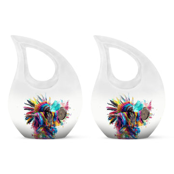 Small Urn Set of 2 -3