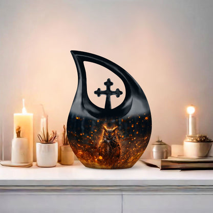 10-inch Owl Urn