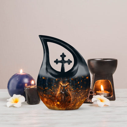 10-inch Owl Urn