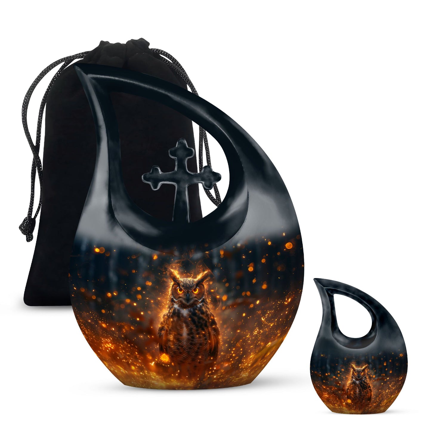 10-inch Owl Urn