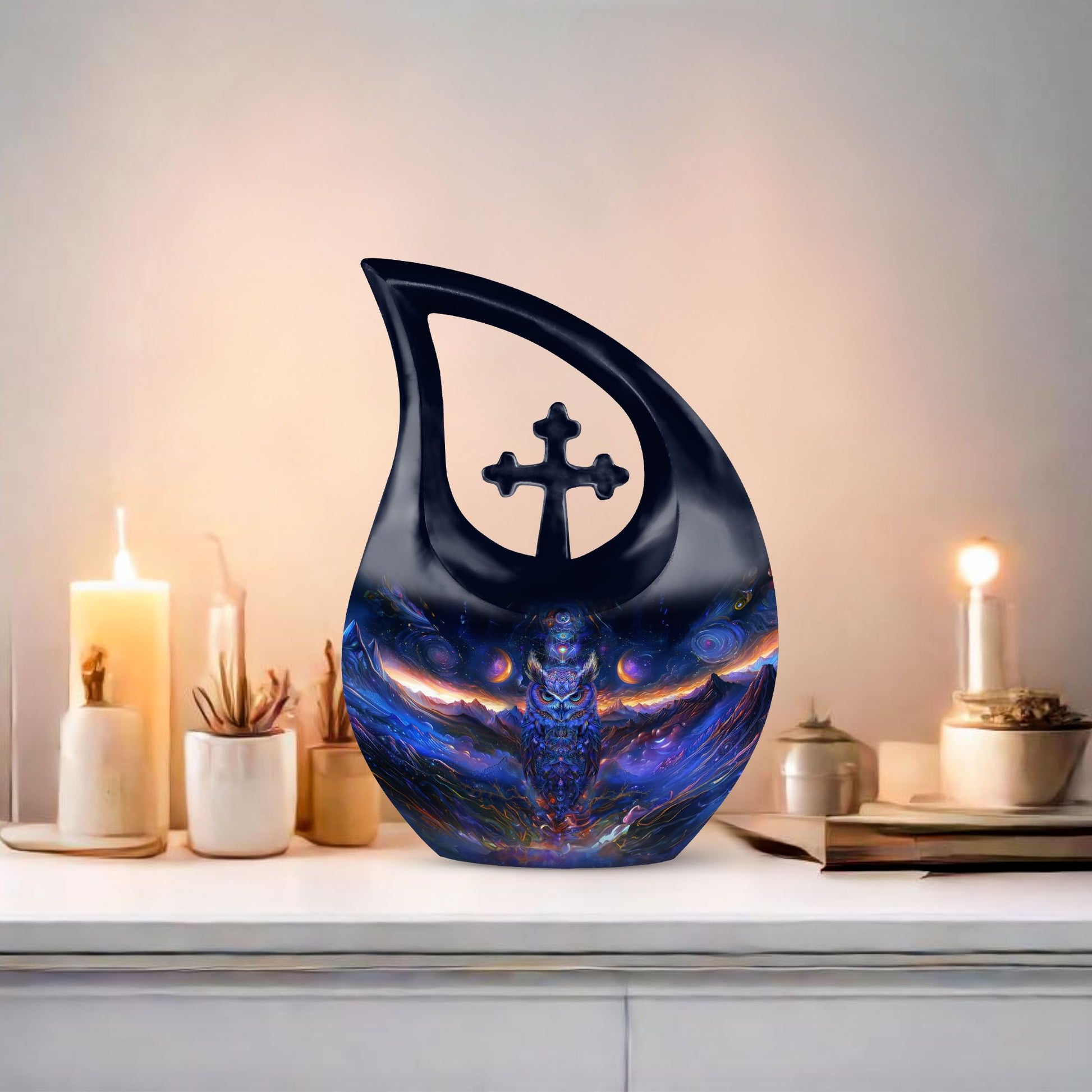 10-inch Owl Urn 