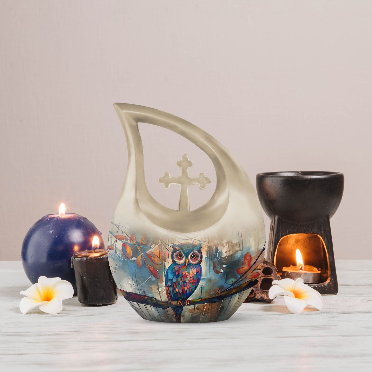 10-inch Owl Urn