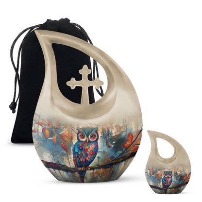 10-inch Owl Urn