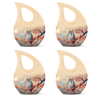 Owl Theme 3 Inch Keepsake Pack of 4