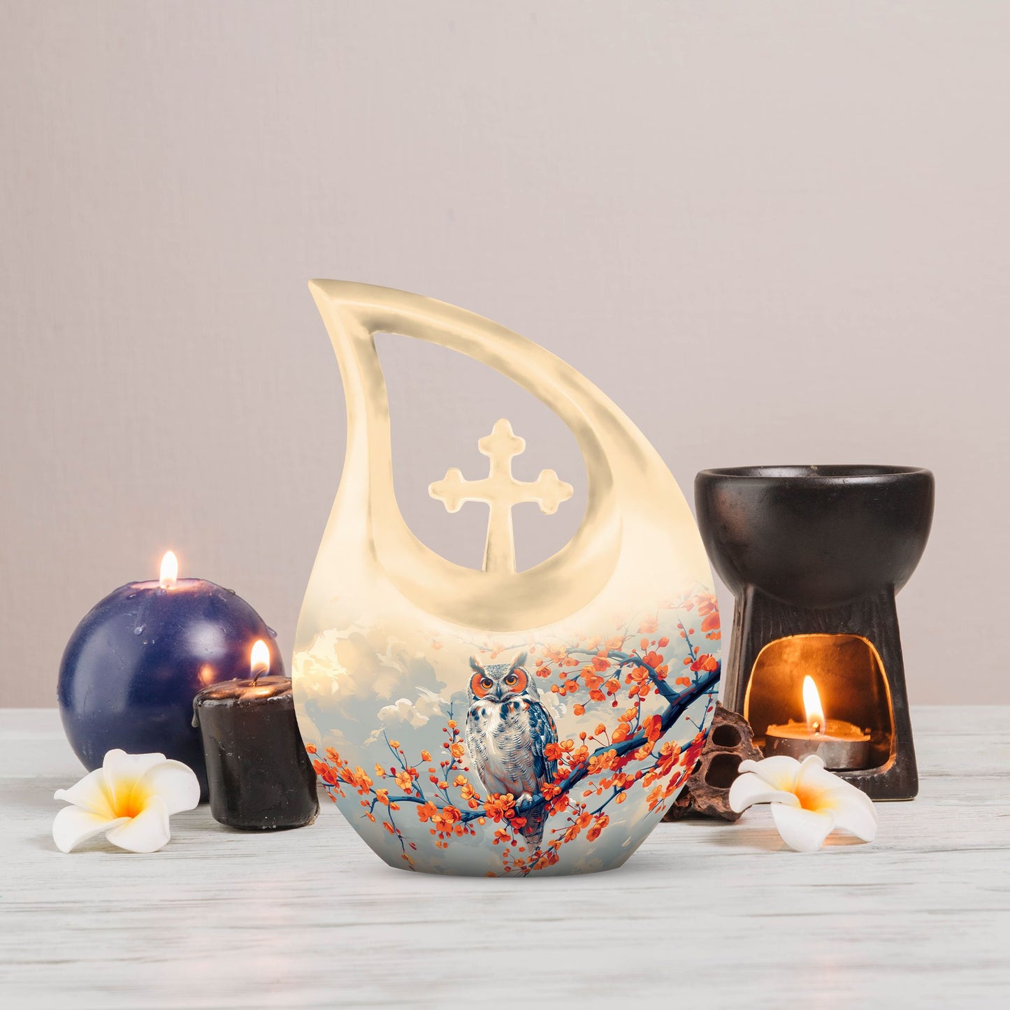 10-inch Owl Urn