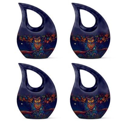 Owl Theme 3 Inch Keepsake Pack of 4
