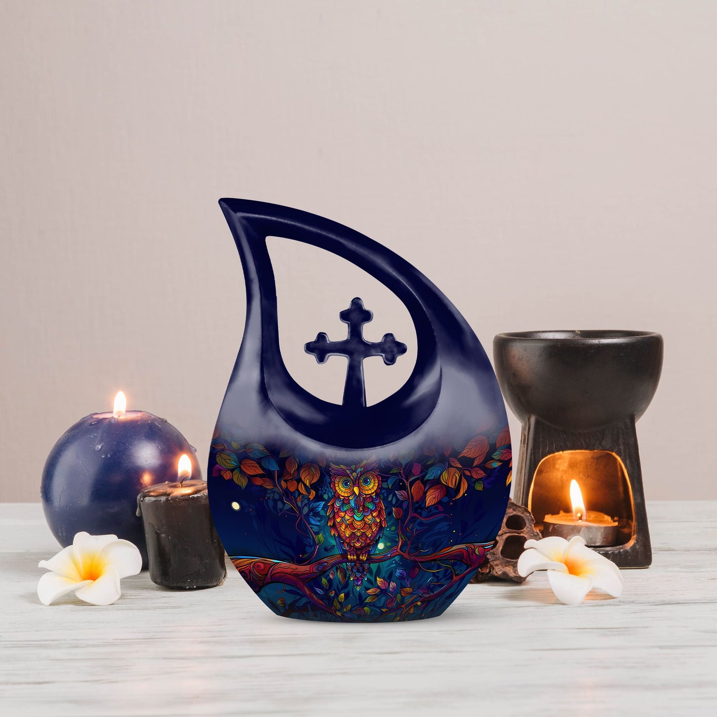 10-inch Owl Urn