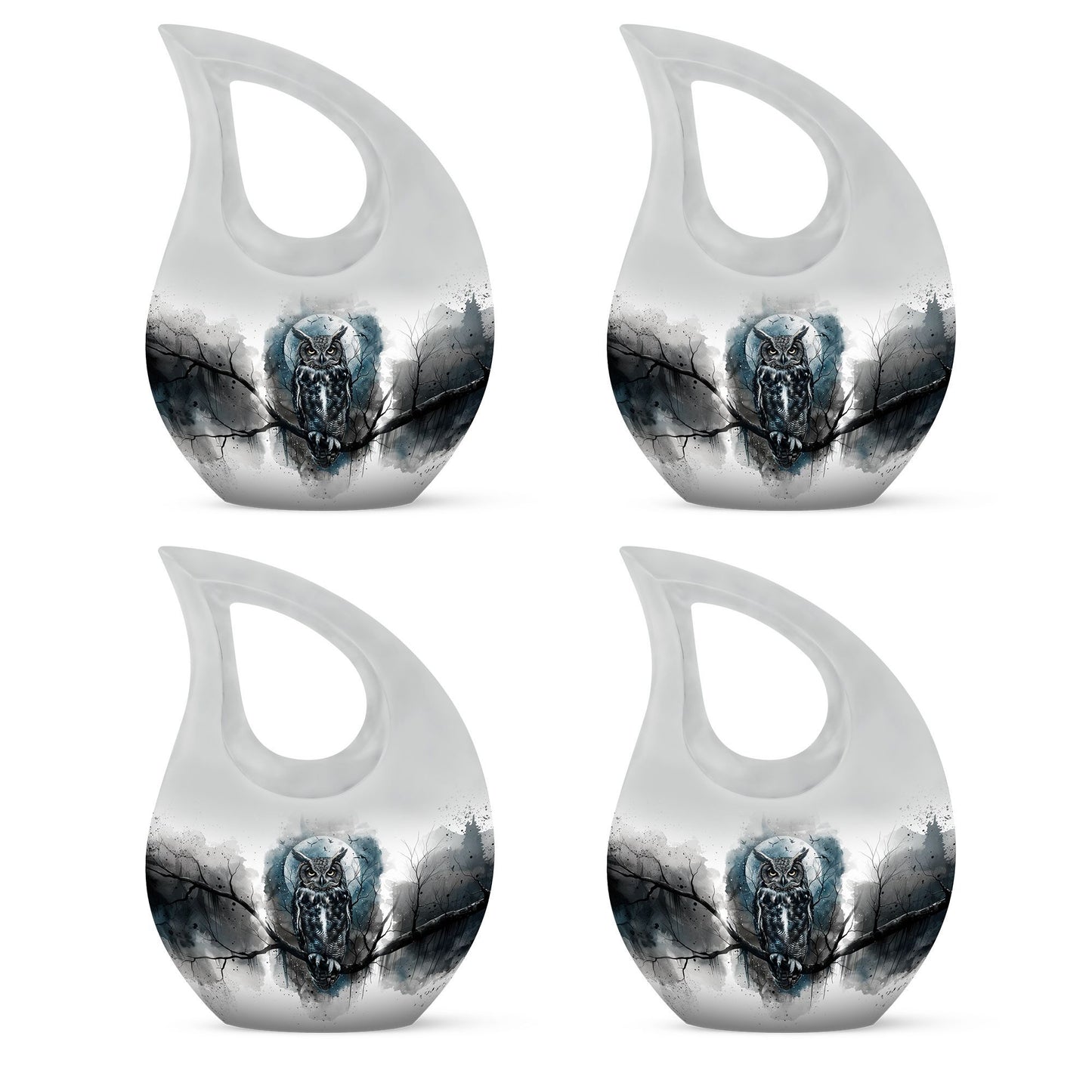 Large Owl Urn 